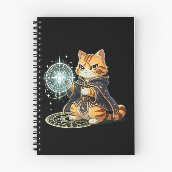 Item preview, The Astral Mage - Cute Felis Nigripes Wizard Casting Magic designed and sold by ABYSSLAB.