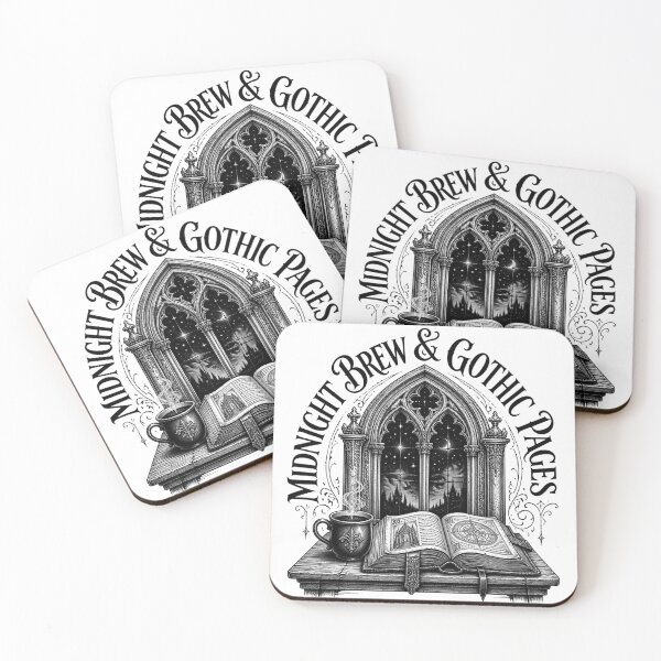 Item preview, Gothic Archive Midnight Brew and Vintage Books designed and sold by Coffread.