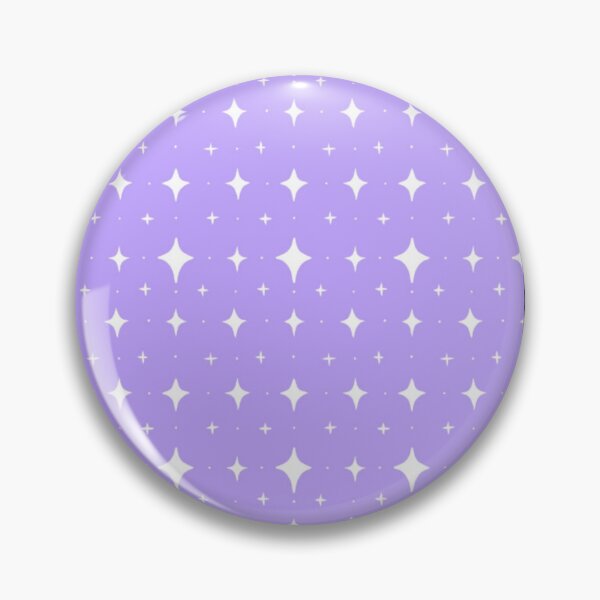 Item preview, Pastel Lavender Retro Sparkle Star Pattern Art designed and sold by Jimakmo.