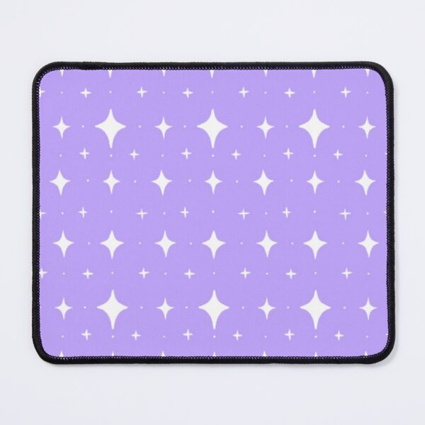 Item preview, Pastel Lavender Retro Sparkle Star Pattern Art designed and sold by Jimakmo.