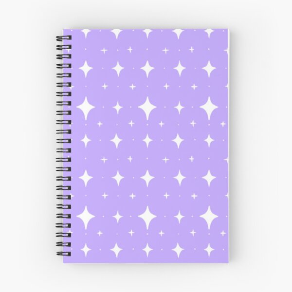Item preview, Pastel Lavender Retro Sparkle Star Pattern Art designed and sold by Jimakmo.