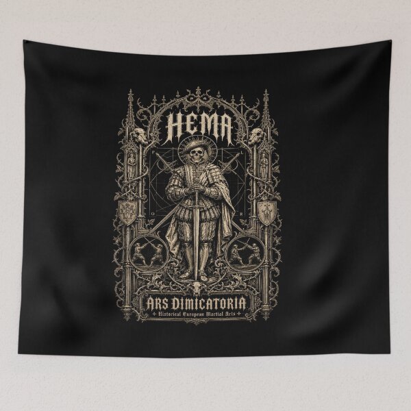 Item preview, HEMA Historical European Martial Arts inspired art and T-shirts and clothing designed and sold by blackdoggdesign.