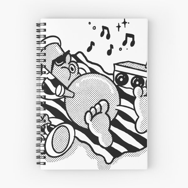 Item preview, Beach Day Music Cartoon Illustration designed and sold by VeraBridges.