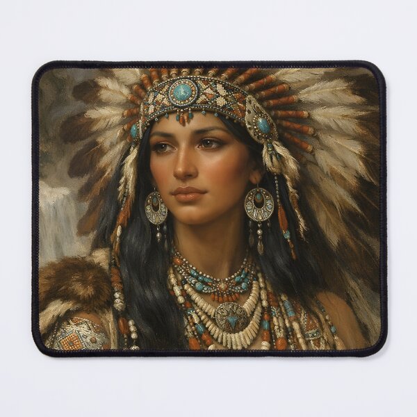 Item preview, Navajo Goddess Changing Woman designed and sold by SoniaSarkali.