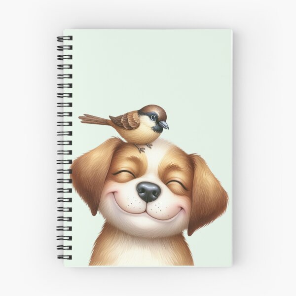 Item preview, Happy Baby Puppy Dog and Bird designed and sold by VibeShift Studio.