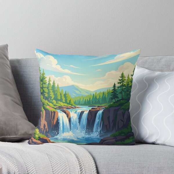 Item preview, Crystal Waterfall - Escape into the heart of a wild forest designed and sold by NeyhineAngelionShop.