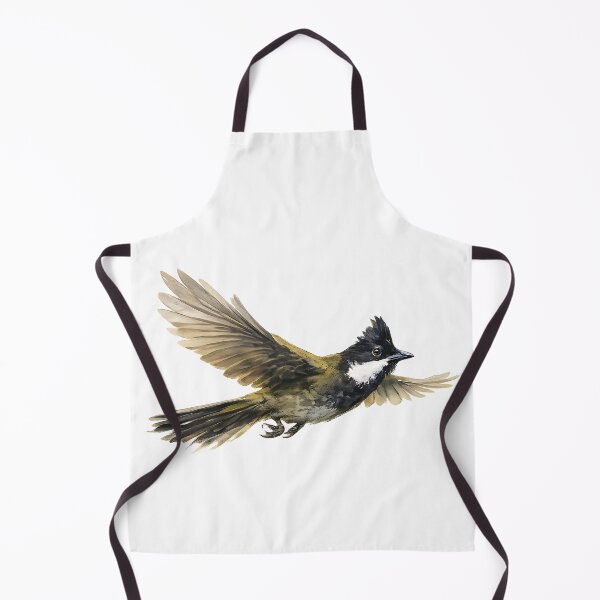 Item preview, Eastern Whipbird in Flight - Watercolour designed and sold by Jaruart.