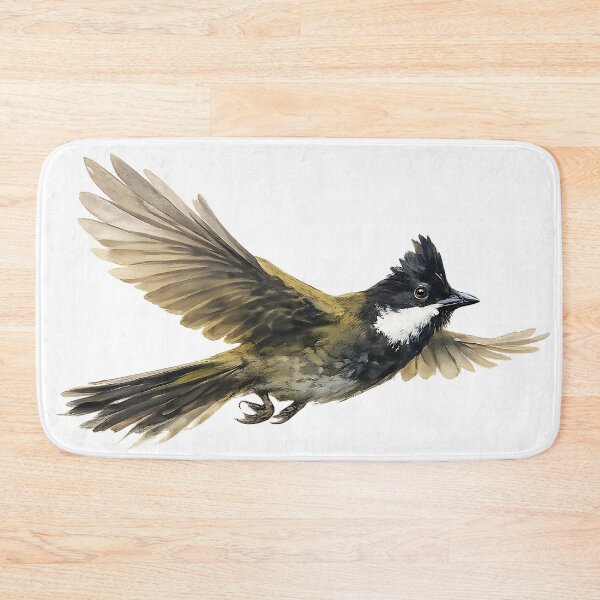 Item preview, Eastern Whipbird in Flight - Watercolour designed and sold by Jaruart.