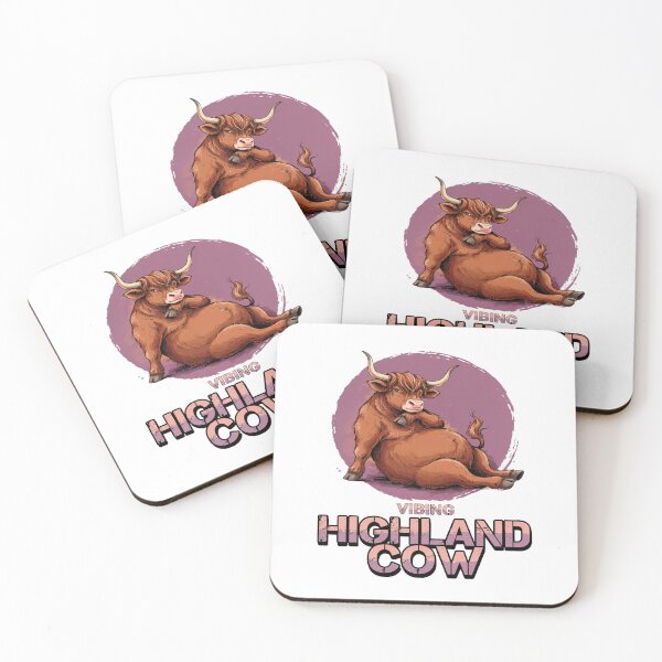 Item preview, Lounging Scottish Bovine Relaxed Graphic designed and sold by ColeLaniTrading.