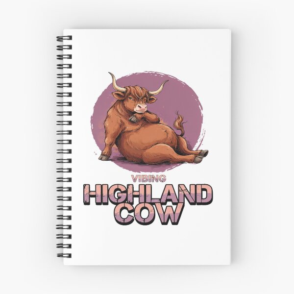 Item preview, Lounging Scottish Bovine Relaxed Graphic designed and sold by ColeLaniTrading.