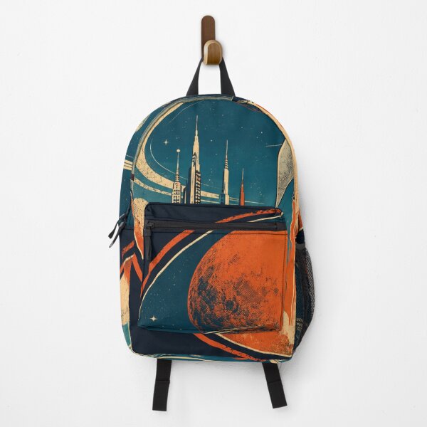 Artikelvorschau, Retro Space Rocket – Vintage Sci-Fi Future City Design entworfen und verkauft von Bernd Friese.