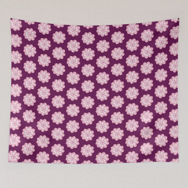 Item preview, ​3D Pastel Pink Retro Flower Seamless Pattern. designed and sold by Jyoti-Quotes.