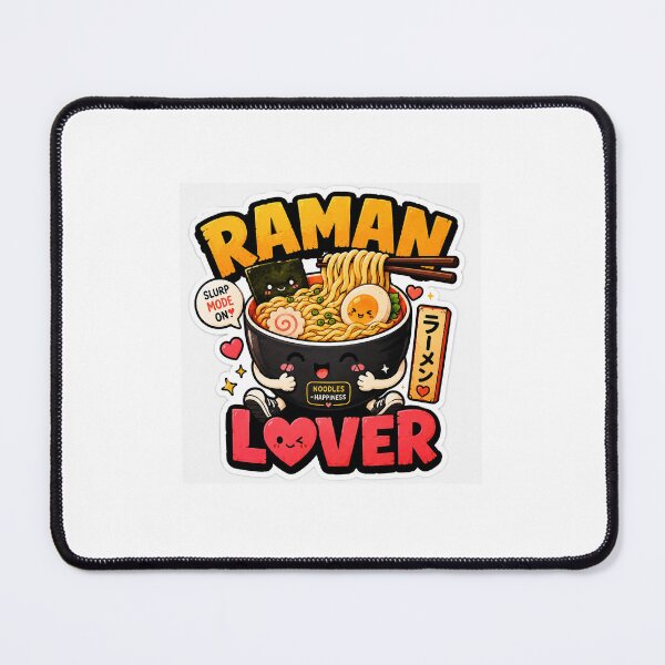 Item preview, Ramen Lover Cute Noodle Bowl Sticker designed and sold by BrainBuckets.