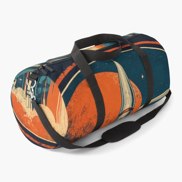 Item preview, Retro Space Rocket – Vintage Sci-Fi Future City Design designed and sold by Bernd Friese.