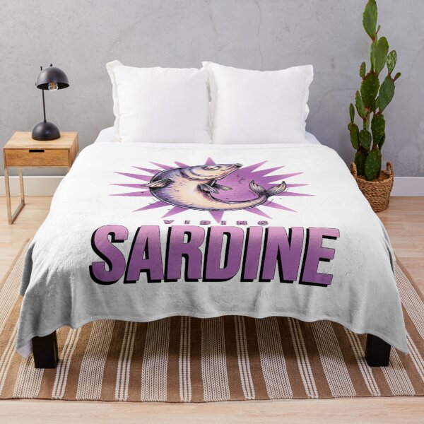 Item preview, Relaxed Sardine Fish Mellow Marine Comic Graphic designed and sold by ColeLaniTrading.