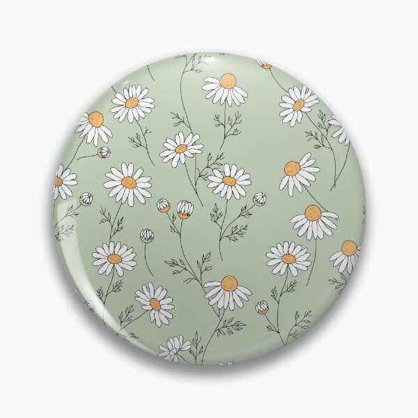 Item preview, Botanical Daisy Vine Wildflower Print designed and sold by NuvoraNest.