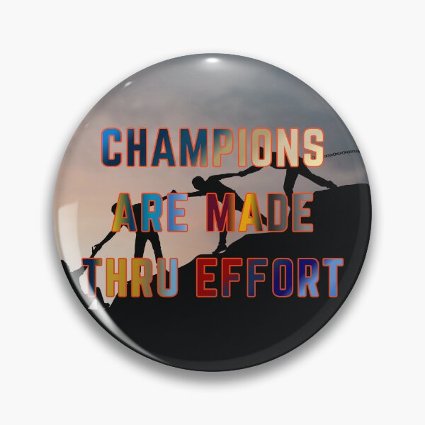 Item preview, Champions are Made Thru Effort #2 designed and sold by Holy JM Designs.