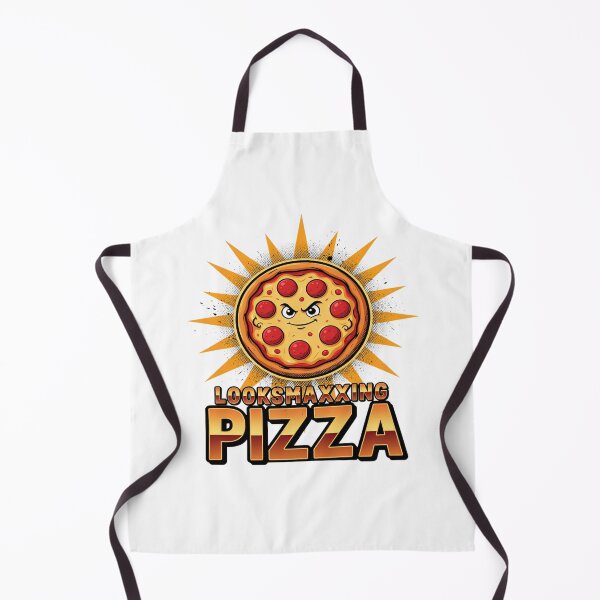 Aperçu de l'œuvre Looksmaxxing Pizza Funny Meme Pepperoni Cartoon créée et vendue par ColeLaniTrading.