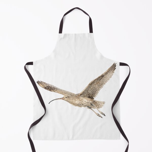 Item preview, Eastern Curlew in Flight - Watercolour designed and sold by Jaruart.