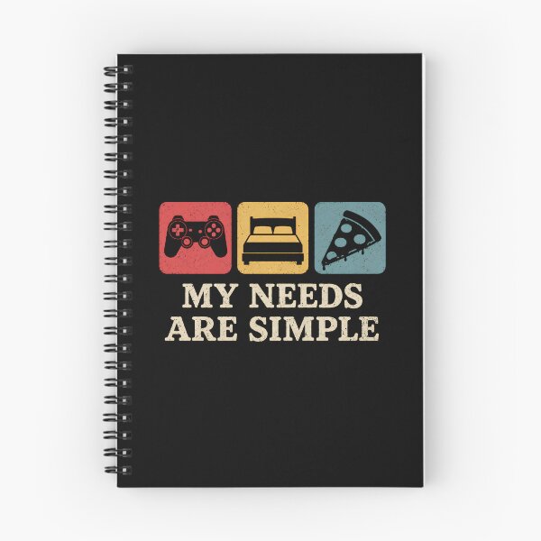 Item preview, Funny Gamer My Needs Are Simple designed and sold by DemureArtsy.