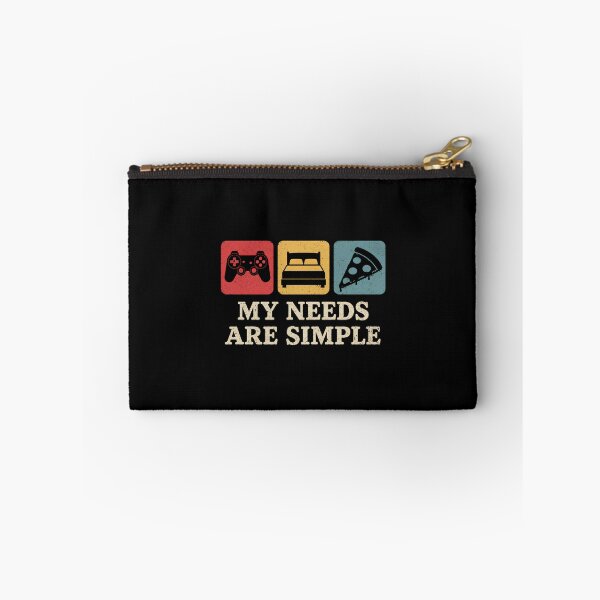 Item preview, Funny Gamer My Needs Are Simple designed and sold by DemureArtsy.