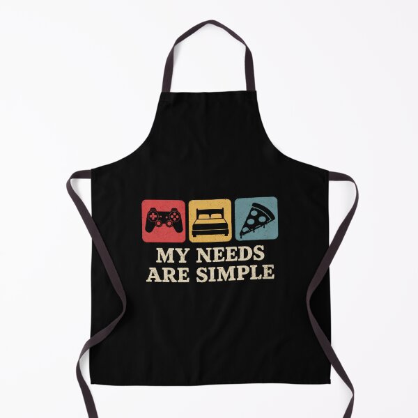 Item preview, Funny Gamer My Needs Are Simple designed and sold by DemureArtsy.