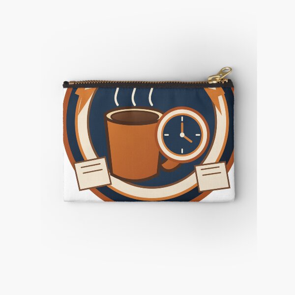 Item preview, Running on Coffee and Deadlines – Retro Office Humor designed and sold by FlamoArt.