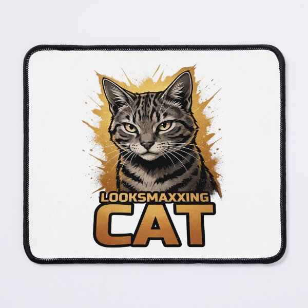 Item preview, Looksmaxxing Cat Tabby Feline Aesthetic designed and sold by ColeLaniTrading.