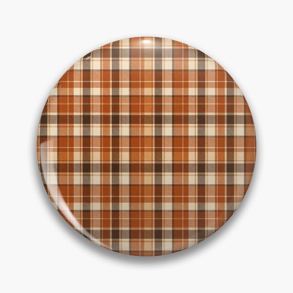 Item preview, Rust Orange and Brown Autumn Plaid Pattern designed and sold by Tammy Marie Russell.