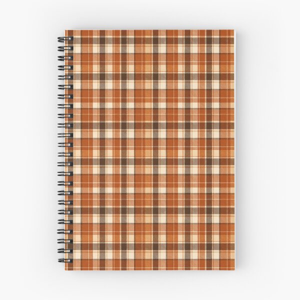 Item preview, Rust Orange and Brown Autumn Plaid Pattern designed and sold by Tammy Marie Russell.