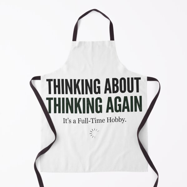 Item preview, Thinking About Thinking Again Funny Overthinker Shirt, Introvert Humor Tee, Anxiety Quote, Mental Health Humor, Relatable Typography Design designed and sold by softmind studio.