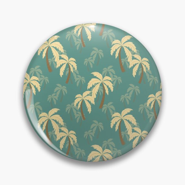 Item preview, Palm Trees on a Blue Background Pattern | Summer designed and sold by UnhingedBird.