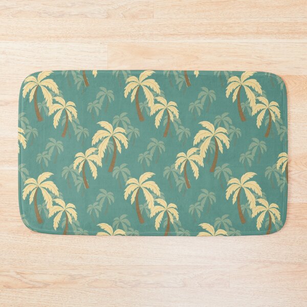 Item preview, Palm Trees on a Blue Background Pattern | Summer designed and sold by UnhingedBird.