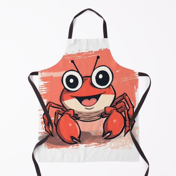 Item preview, Cute Crab Sticker | Happy Cartoon Crab Illustration | Kawaii Ocean Animal Art | Beach Lover Gift designed and sold by dreamz-world.