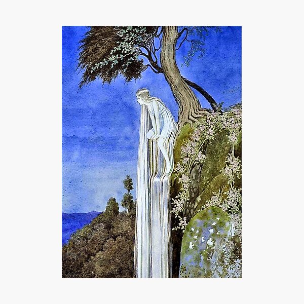 Item preview, The Waterfall Fairy - Ida Rentoul Outhwaite designed and sold by forgottenbeauty.
