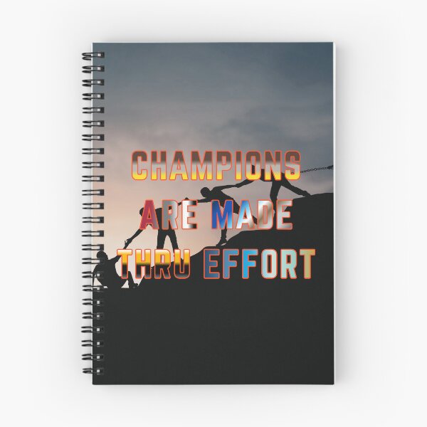 Item preview, Champions are Made Thru Effort #3 designed and sold by Holy JM Designs.