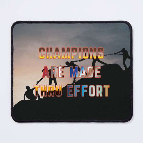 Item preview, Champions are Made Thru Effort #3 designed and sold by Holy JM Designs.