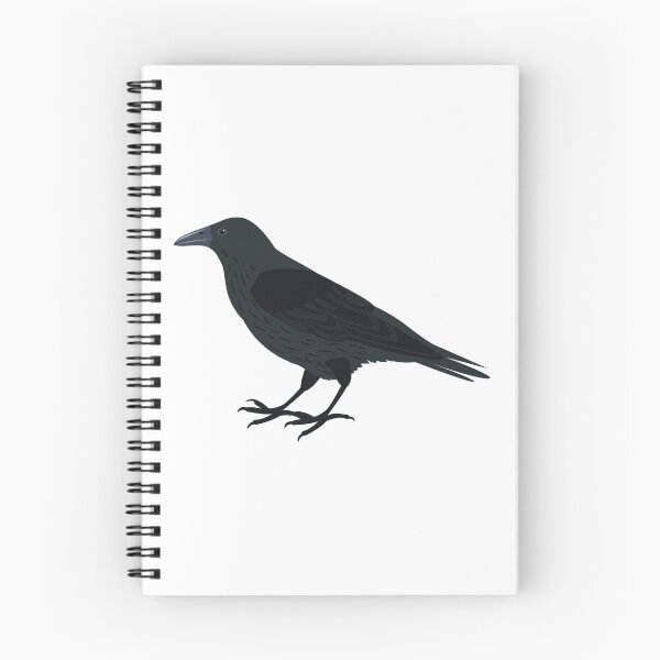 Item preview, Black Crow Illustration designed and sold by Hedgie Designs.