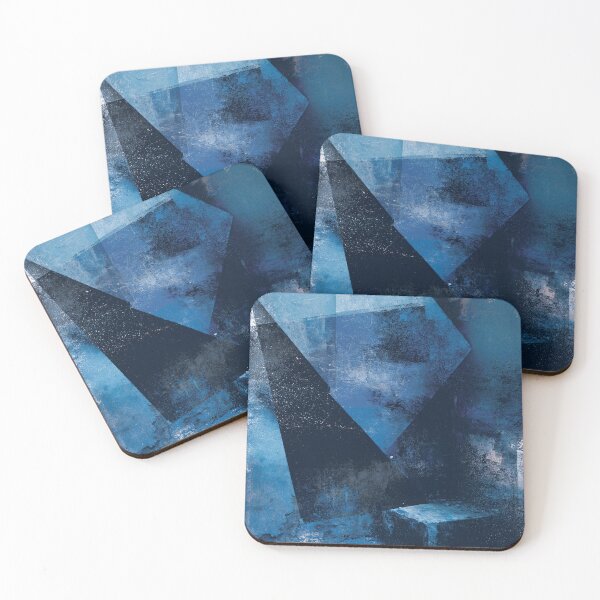 Item preview, The Blue Fracture Folds designed and sold by Form Finding Design.