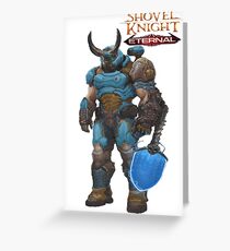Shovel Knight Eternal Greeting Card