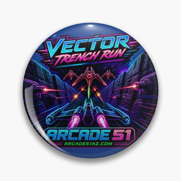 Item preview, Arcade 51: Vector Trench Run designed and sold by Arcade51az.