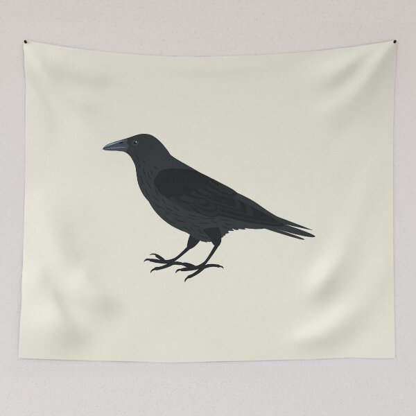 Item preview, Black Crow Illustration designed and sold by Hedgie Designs.
