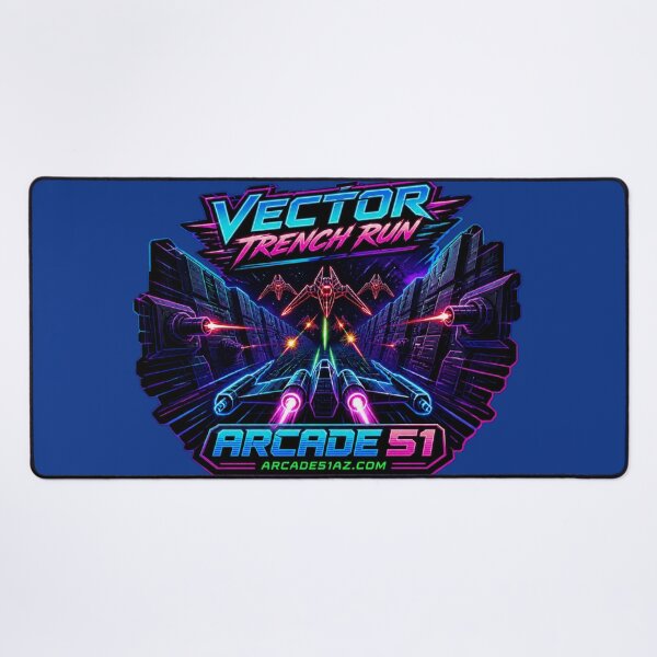 Item preview, Arcade 51: Vector Trench Run designed and sold by Arcade51az.