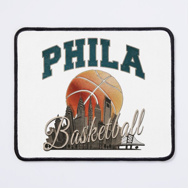 Item preview, PHILA Basketball Vintage Skyline Sports Fan Design designed and sold by RonnyMilleo.