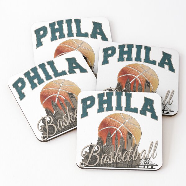 Item preview, PHILA Basketball Vintage Skyline Sports Fan Design designed and sold by RonnyMilleo.