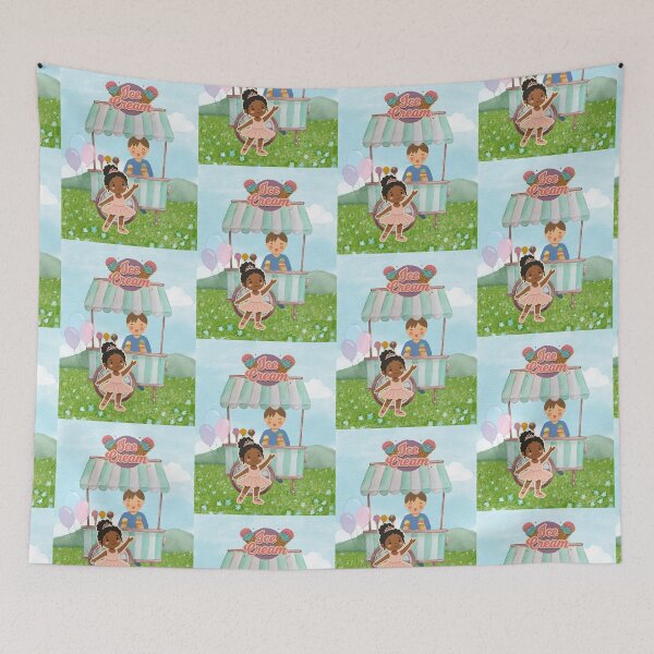 Item preview, Little Ballerina's Ice Cream Treat designed and sold by Seed of Faith Designs.