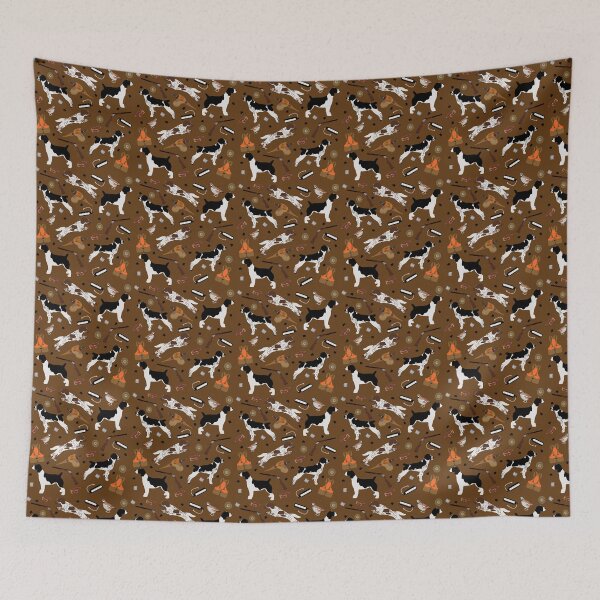Item preview, Springer Spaniel Hunting Dog Pattern designed and sold by tayburson.