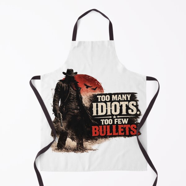 Item preview, Too many idiots, too few bullets designed and sold by Bernd Friese.