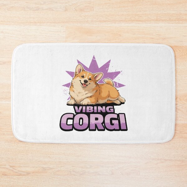 Item preview, Joyful Short-Legged Canine Lounging Graphic designed and sold by ColeLaniTrading.