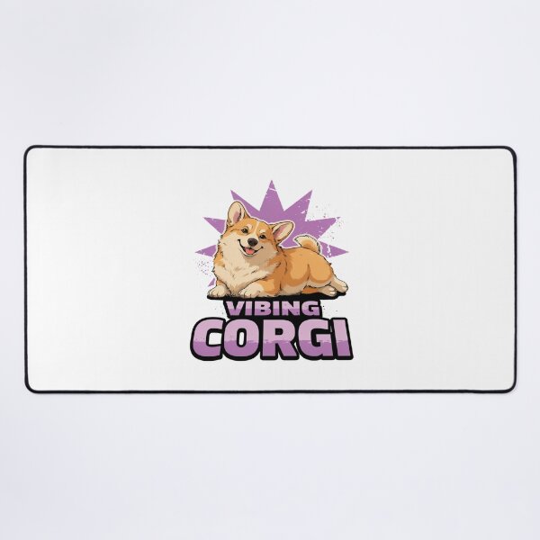 Item preview, Joyful Short-Legged Canine Lounging Graphic designed and sold by ColeLaniTrading.